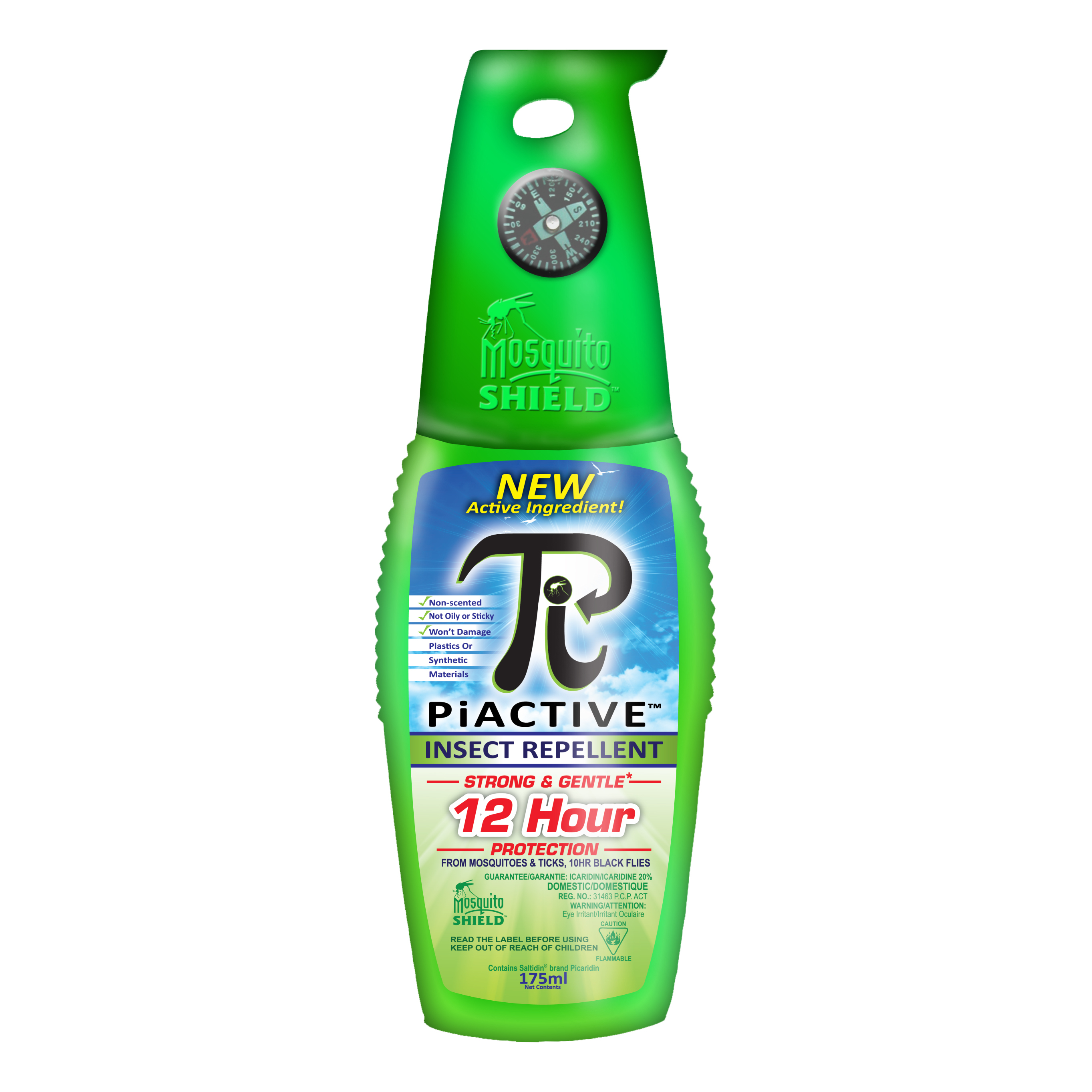 Mosquito Shield™ PiACTIVE™ Deet Free Insect Repellent | Bass Pro Shops ...